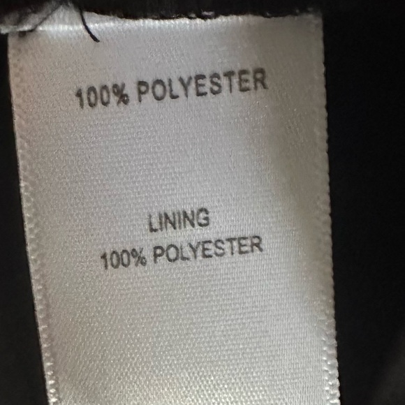 Taylor Womens Ruffle Black Blue Floral Dress w/Lining Summer Travel Size 8 - NEW - Picture 4 of 13